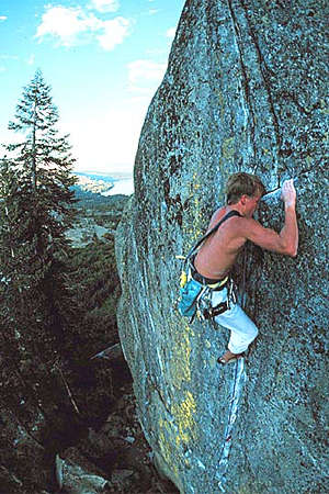 Jason Campbell Climbing Photo